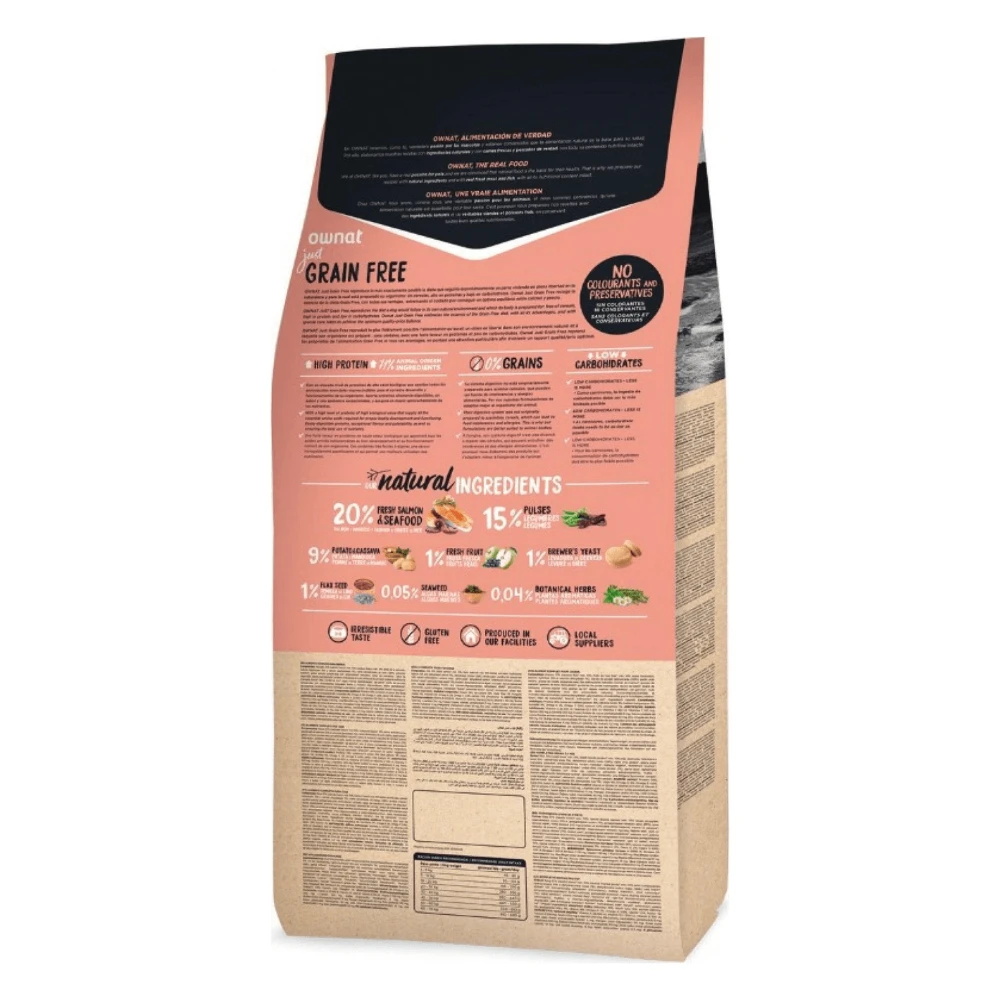 Ownat just saumon et fruits de mer 14kg