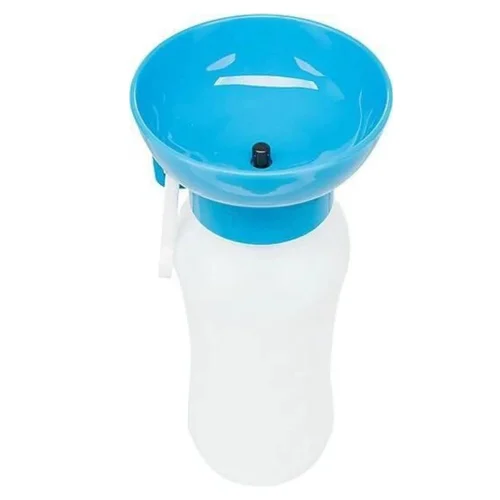 Gourde de voyage chien Trixie 550 ml avec écuelle