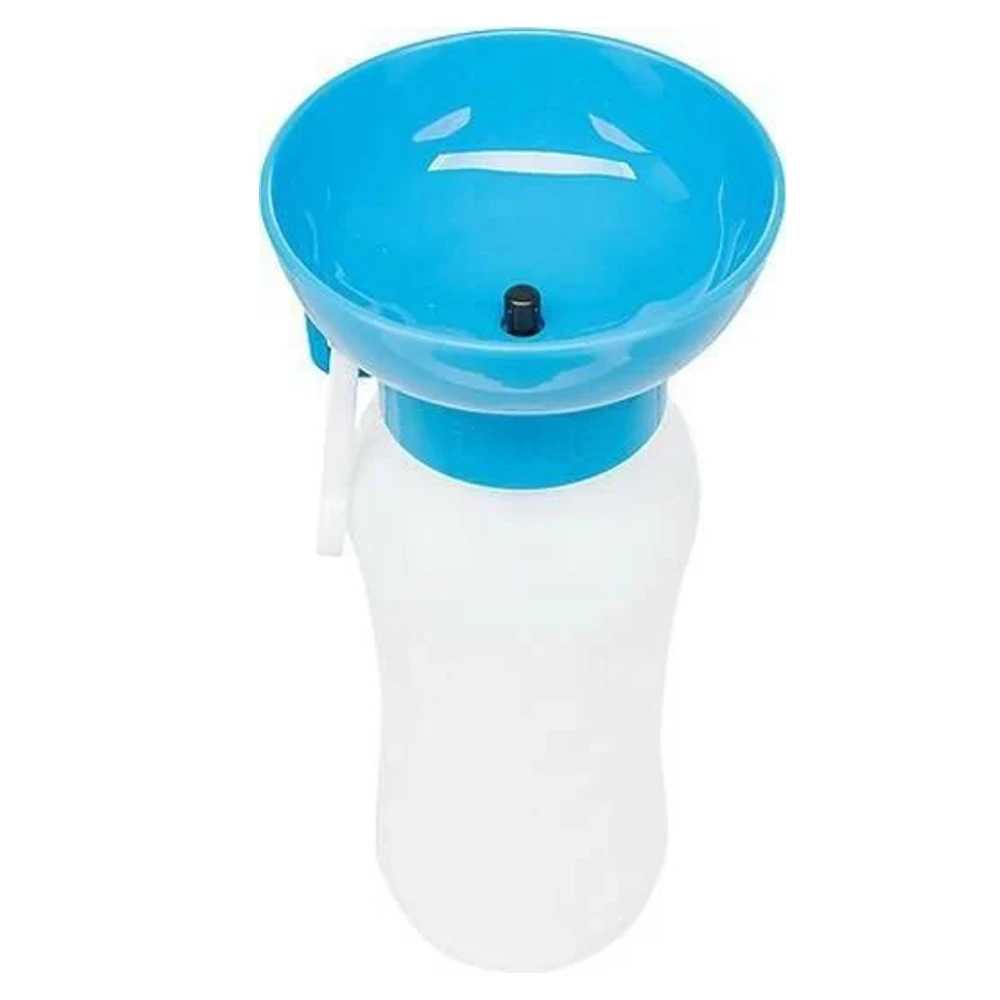 Gourde de voyage chien Trixie 550 ml avec écuelle intégrée