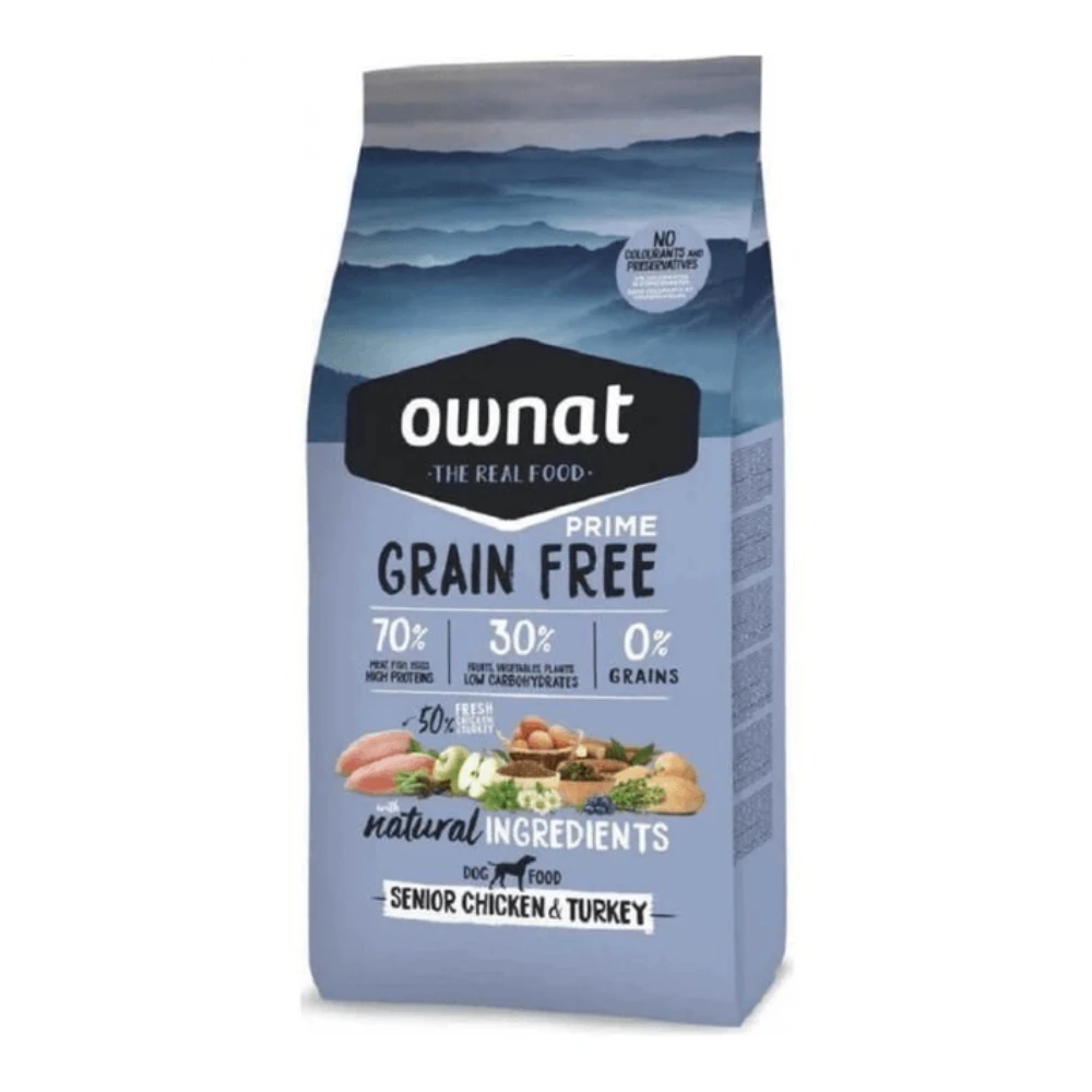 Ownat Prime chien : bien choisir aliments chien premium sans céréales