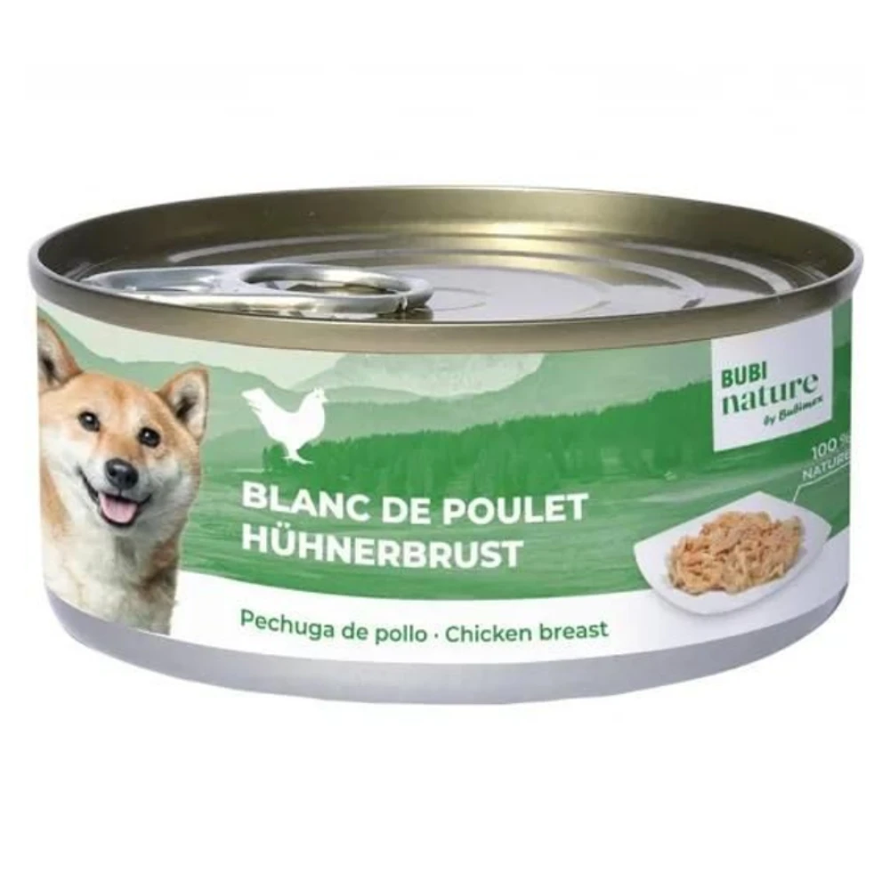 Pâtée Bubi Nature blanc de poulet 150g pour chien