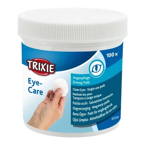 Lingettes yeux animaux Trixie x100