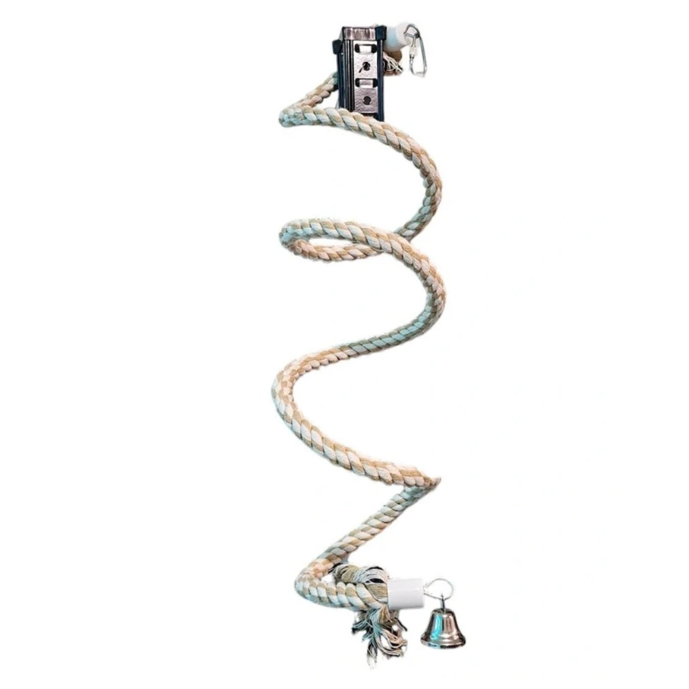 Corde spirale pour oiseaux avec clochette – Jouet Bubimex S