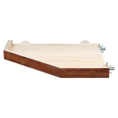 Plate-forme pour cage en bois naturel pour rongeurs