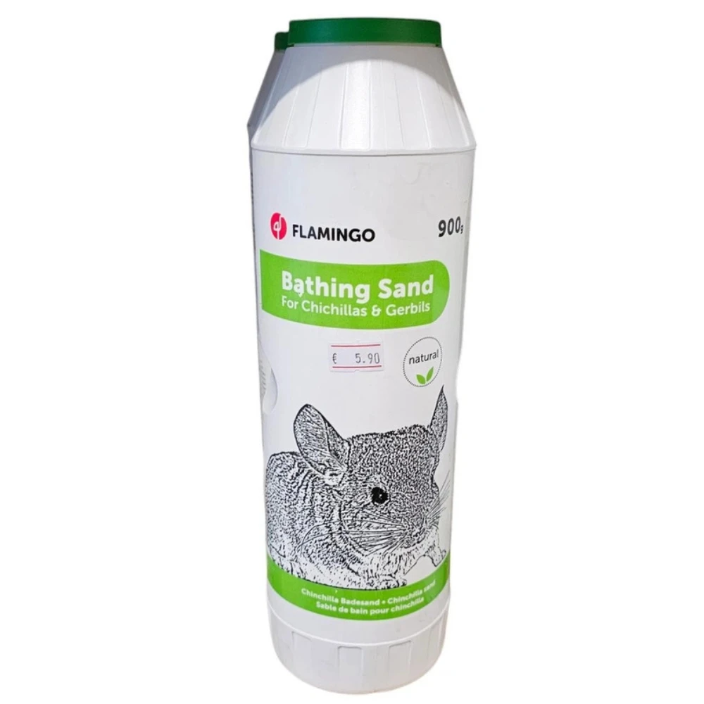 Sable naturel pour chinchillas et gerbilles – bouteille 900 g