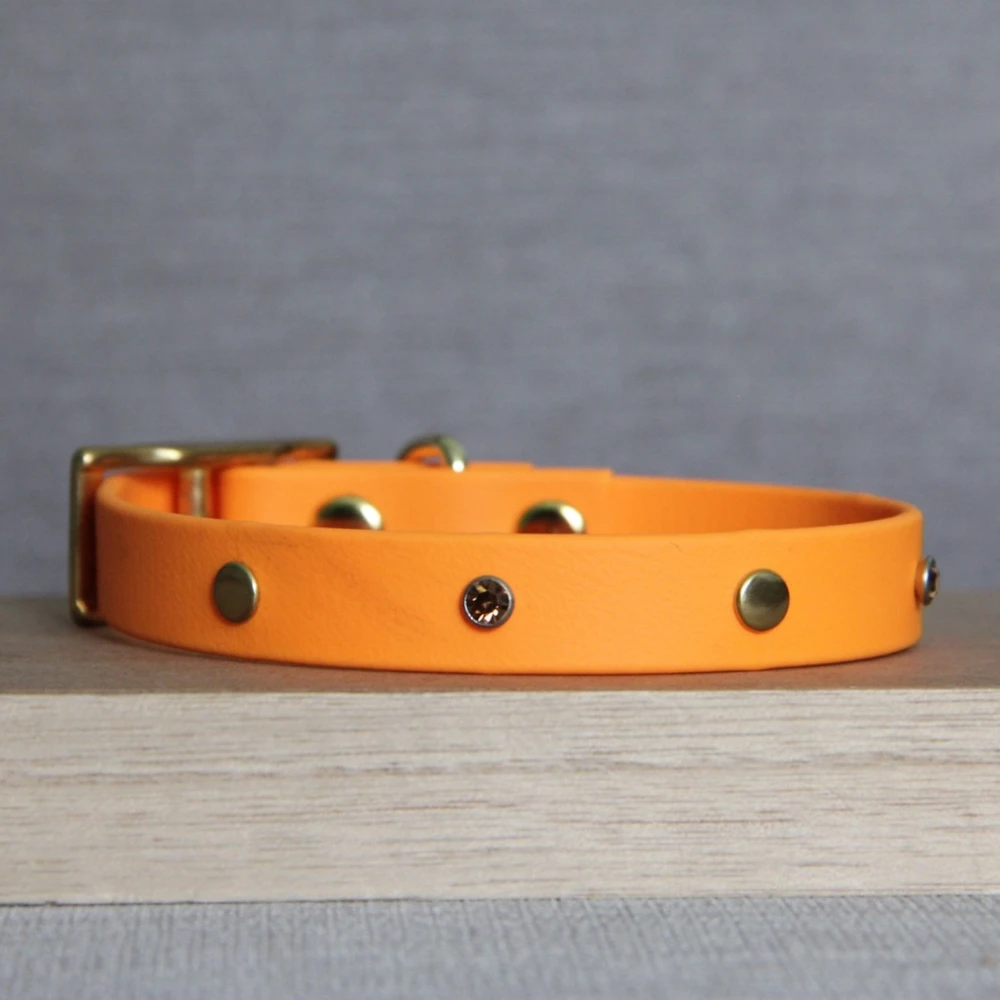 Collier pour chien strass Joy 16 mm