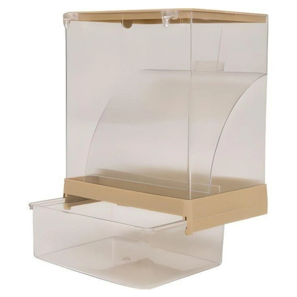 Distributeur graines oiseaux automatique anti-gaspillage Poil&Caille
