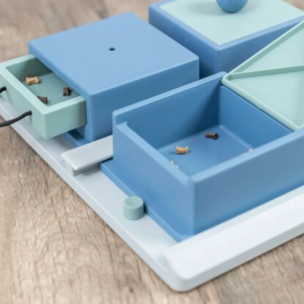 Jeu d’intelligence chien Poker Box 1 – Jouet interactif éducatif