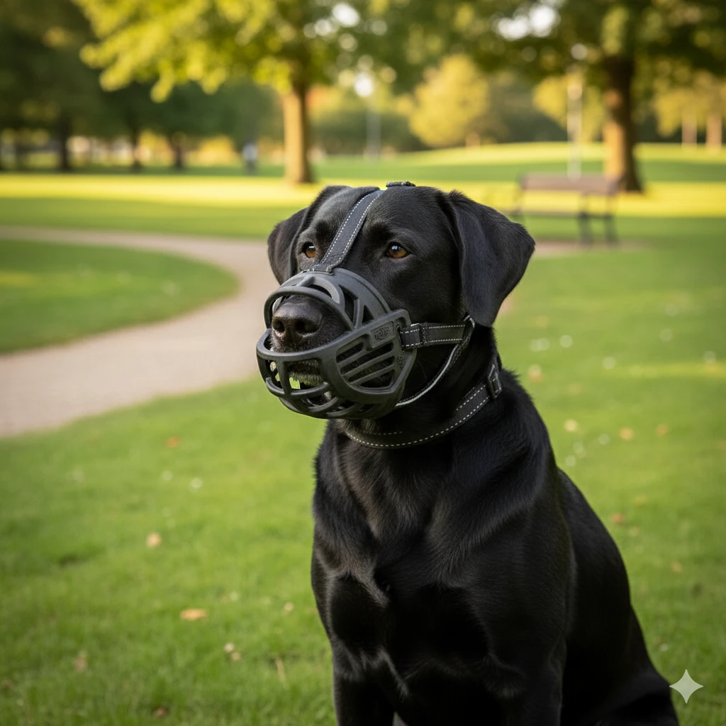 Muselière cage pour chien : guide complet pour comprendre son utilité, bien la choisir et l’utiliser correctement.