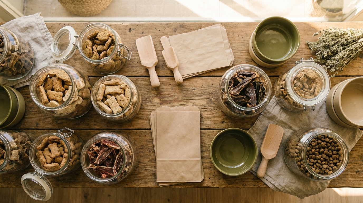 Animalerie indépendante Isère : vente en vrac de friandises naturelles