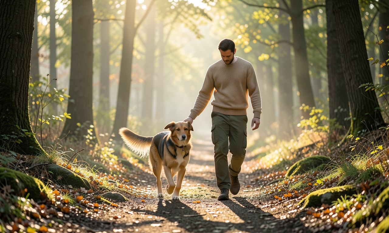 Balade matinale : canicule chien protection lors des sorties